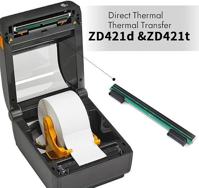 P1112640-219 New Printhead for Zebra ZD421 ZD421d ZD421t Thermal Mobile Label Printer 300dpi Genuine P1112640-020