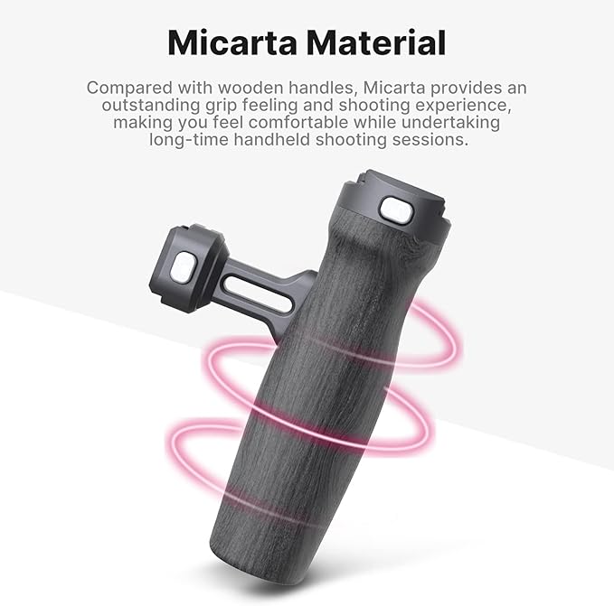 FALCAM F22 Quick Release Handle, Camera Side Handheld Grip Convert 1/4" Thread to F22 QR System, 22mm Aluminum Video Shooting Accessory Filmmaker Photographer You-Tuber Must Have