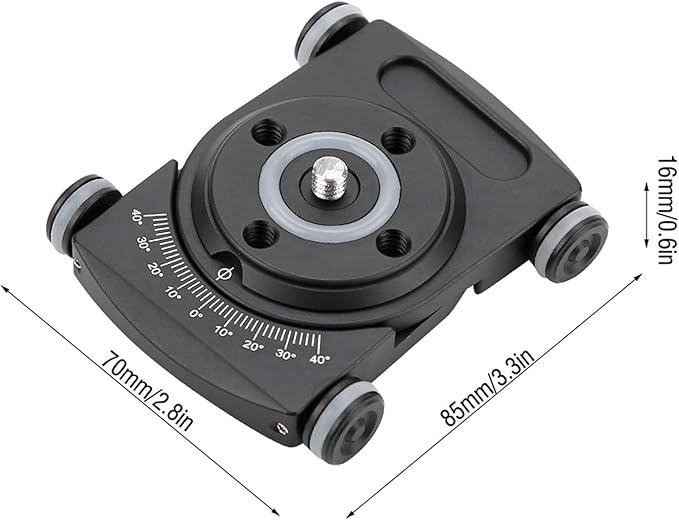 Holigie Camera Slider, Phone Slider, FY-01 Table Top Slider Car Roller Video Rail Track for DSLR Filming, Portable Aluminum Alloy Camera Slider for Tripod