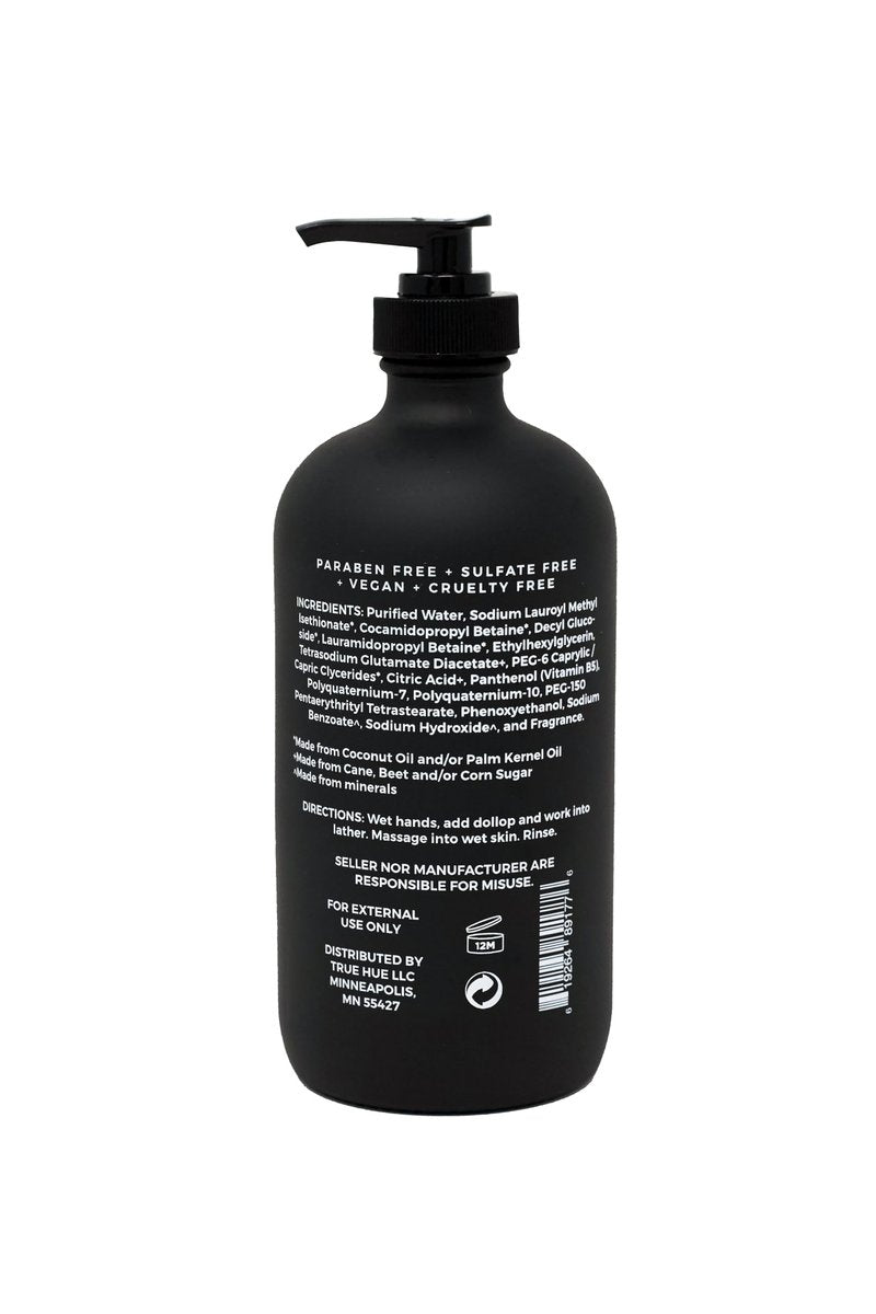 True Hue Santal Hand and Body Wash Luxury Hand and Body Wash | Paraben and Sulfate Free | Vegan | 16 fl oz