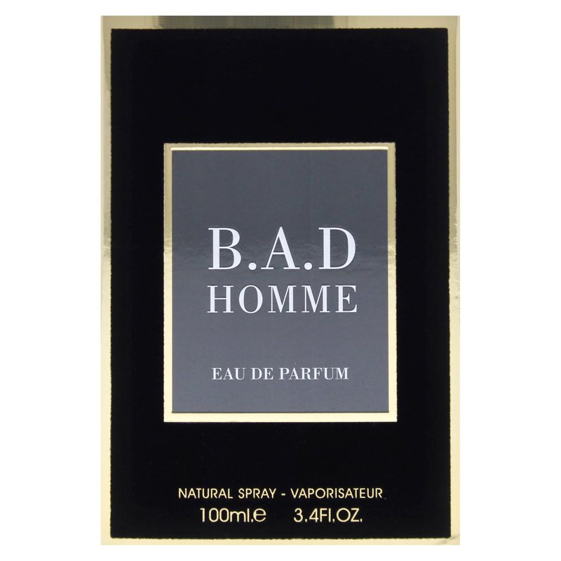 B.A.D by Maison Alhambra for Men - 3.4 oz EDP Spray