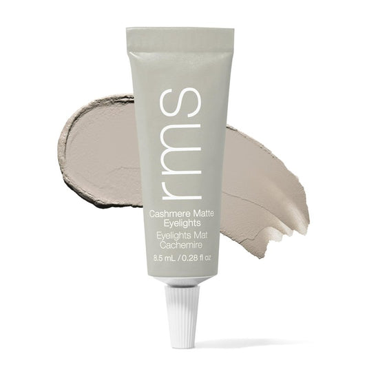 RMS Beauty Cashmere Matte Eyelights - Cream to Powder Matte Eyeshadow - Long-Wear Creaseproof Eye Shadow for Mature Eyes - Vegan & Talc-Free - 0.23 oz