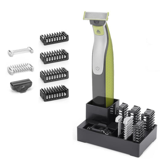 Guide Guards with Standâ1/2/3/5mm, Skin & Body Combs Replacement Fit for O Blade QP2724, QP2834, QP25XX, QP26XX, QP65XX, QP66XX Pro Series, Premium Guards with a Reliable Base (6PC+Stand)