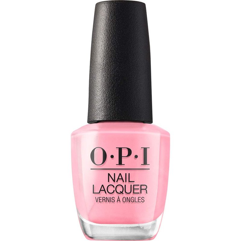 OPI Nail Lacquer Suzi Nails New Orleans | Opaque Soft Pink CrÃ¨me Chip Resistant Nail Polish | Fast Drying, Streak Free