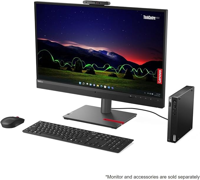 Lenovo ThinkCentre neo 50q Gen 4 Business MFF Desktop, 13th Gen Intel Core i5-13420H, 32GB RAM, 1TB PCIe SSD, Display Port, HDMI, RJ-45, Wi-Fi, Windows 11 Pro