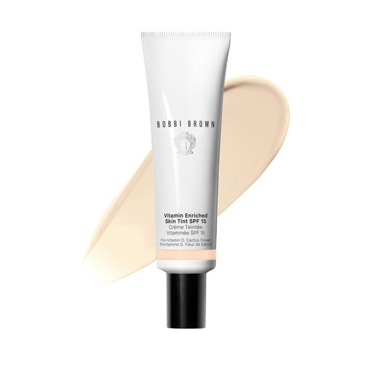 Bobbi Brown Vitamin Enriched Skin Tint SPF 15 | Broad Spectrum SPF Skin Tint | Hydrating Tinted Moisturizer | Vitamins B, C, & E, 1.7 Fl Oz, Golden 2