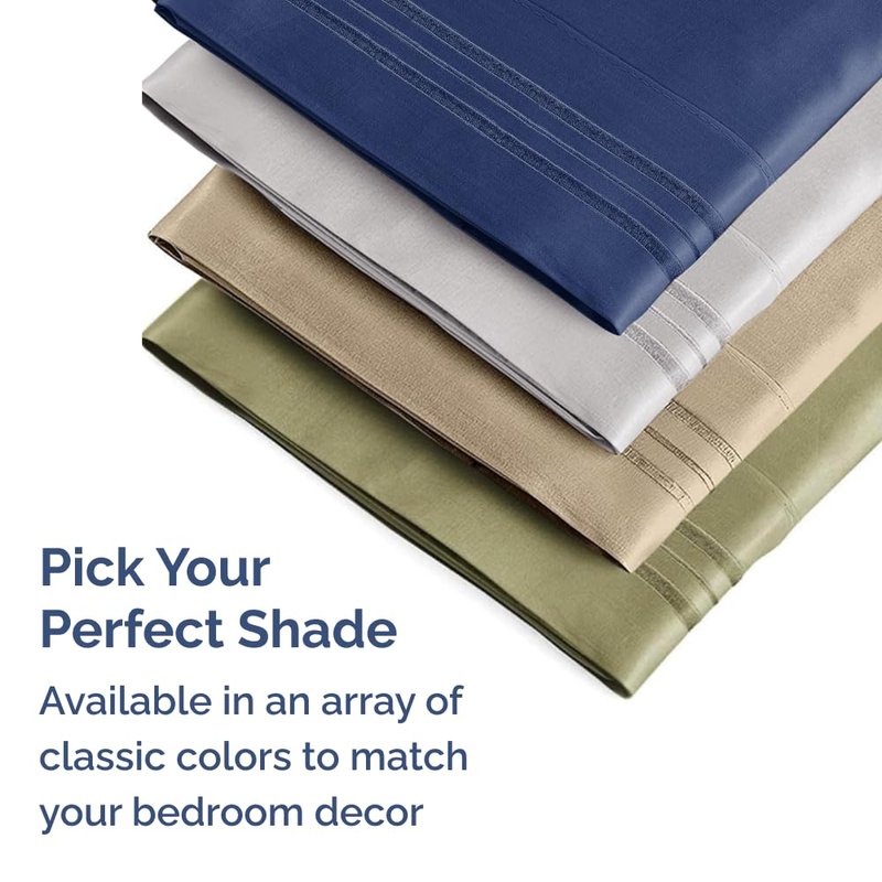 Standard Pillow Cases Set of 2 - Ultra-Soft Hotel Quality Pillowcase Covers - Comfy & Wrinkle Free - Stain and Fade Resistant - Machine Washable Pillow Protectors - 2 Piece Set - Light Sage Green
