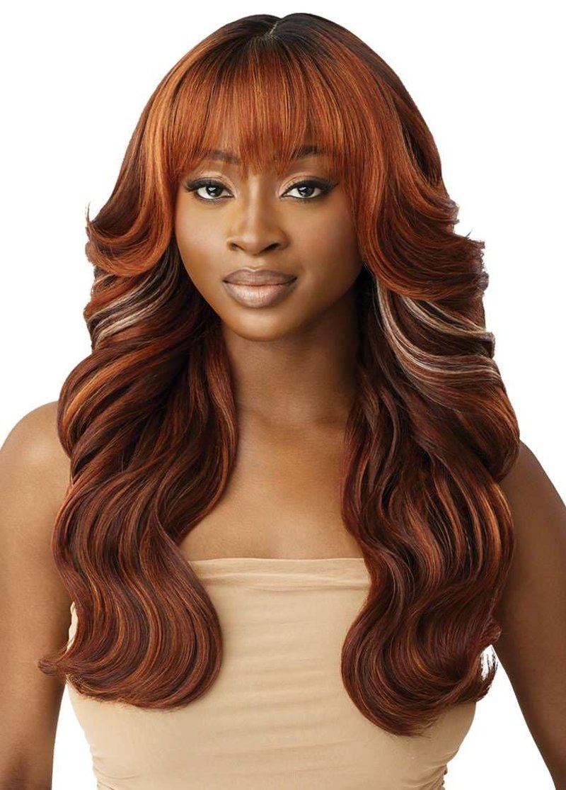 Outre Lace Front Wig - Melted Hairline - Mandisa (OFF BLACK 1B)