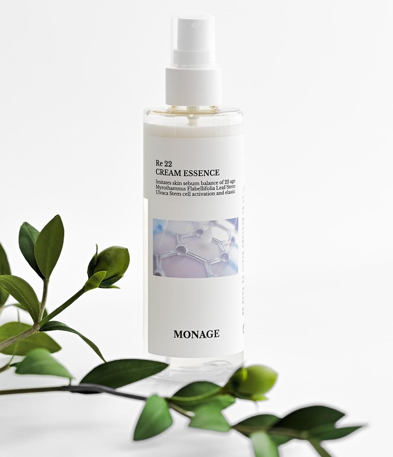 Korean Skin Care Cream Essence - All-in-One Hydrating Spray with Resurrection Plant & Sea Lettuce Stem Cells | 150ml / 5.07 fl. oz