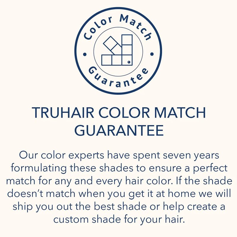TRUHAIR Color & Conceal Waterproof Root Touch Up Hair Color for Gray Hair Coverage - Instant Root Cover Up Hair Powder for Women & Men - Bald Spot Concealing, Hairline Filling