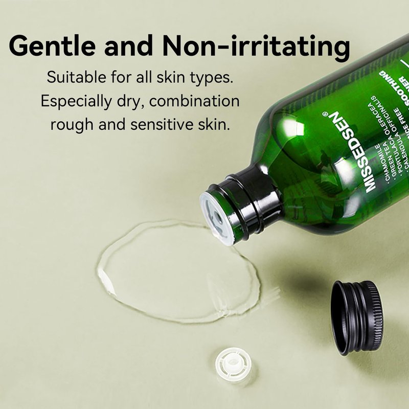 Facial Toner Hydrating Toner for Face Deep Moisturizing Skin Toner Refreshing for Sensitive, Dry, All Skin Types, Fragrance-Free Non Comedogenic 10.1Fl Oz (1)