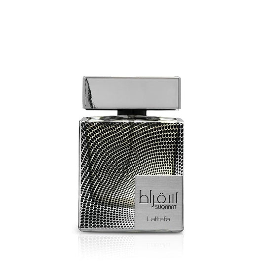 Lattafa Suqraat - Fresh, Spicy, Aromatic, Woody - Eau de Parfum Long-Lasting Fragrance for Men, 3.4 Ounce / 100 ml