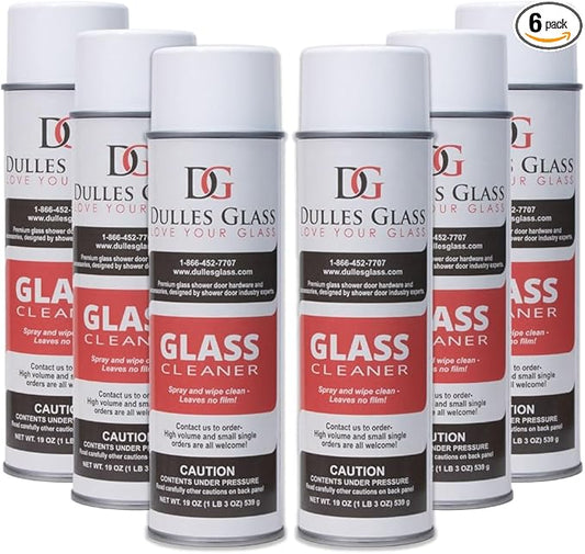 Dulles Glass Specialized Glass & Mirror Cleaner 6 pack