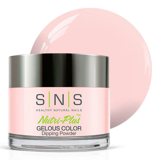 SNS Nail Dip Powder, Gelous Color Dipping Powder - Raise Your Glass (Natural, Nudes, Pink/Pastel, Cream) - Long-Lasting Dip Nail Color Lasts 14 Days - Low-Odor & No UV Lamp Required - 1.5oz