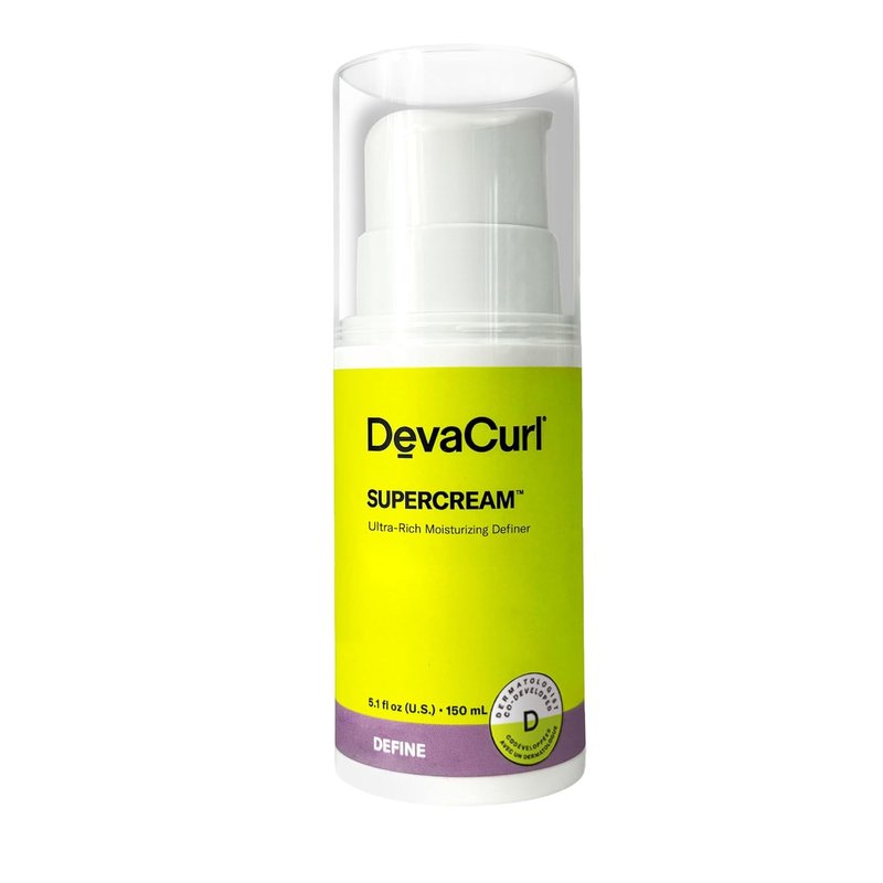 DevaCurl SuperCream Ultra-Rich Moisturizing Definer - Hydra-Definition Blend | Versatile Hair Styler