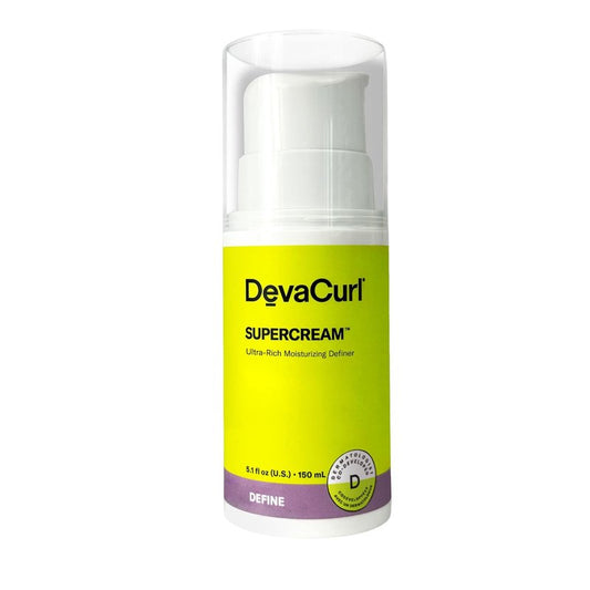 DevaCurl SuperCream Ultra-Rich Moisturizing Definer - Hydra-Definition Blend | Versatile Hair Styler