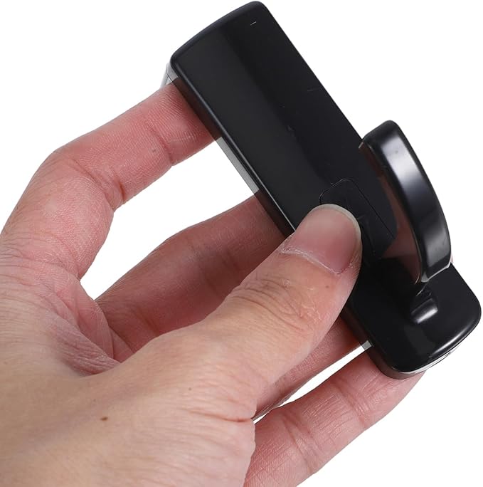 Angoily Monitor Headphone Stand Hook, 20 Pcs Universal Headset Hanger Wall Mount Holder, Screen Edge Under Desk Earphone Mount with Cable Organizer, Compatible with All Headphones