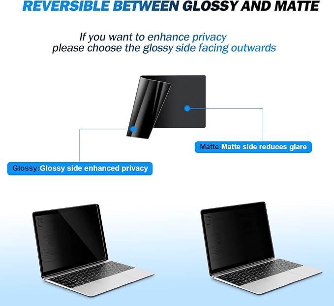 JEAPKA Laptop Privacy Screen Filters 15.6 Inch 16:9 Aspect Privacy Filter for 15.6 Inch