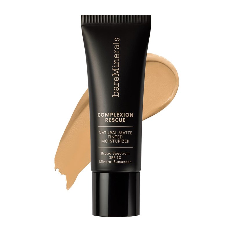 Complexion Rescue Natural Matte Tinted Moisturizer, Ginger 06, Vegan, Cruelty-Free & Dermatologist-Tested