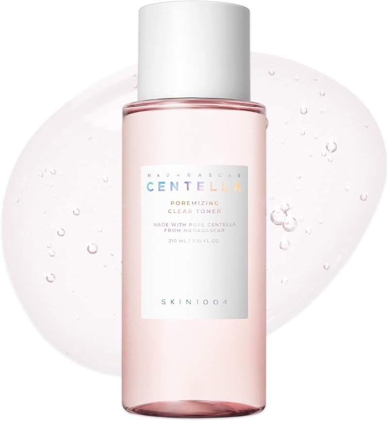 SKIN1004 Poremizing Clear Toner - Korean Facial Toner with Pink Salt & Centella | 7.10 fl. oz (210ml) for Pore Care & Hydration