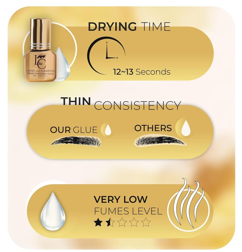 Eyebrow Extensions Kit - Premium Mink Eyebrows in Light Brown, Brown, Dark Brown & Black | Mixed Lengths 5-8mm with Glue & Tweezers