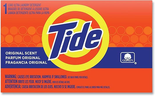 P&G Tide Powder Vending Laundry Detergent - 1 Use -(1 CASE)