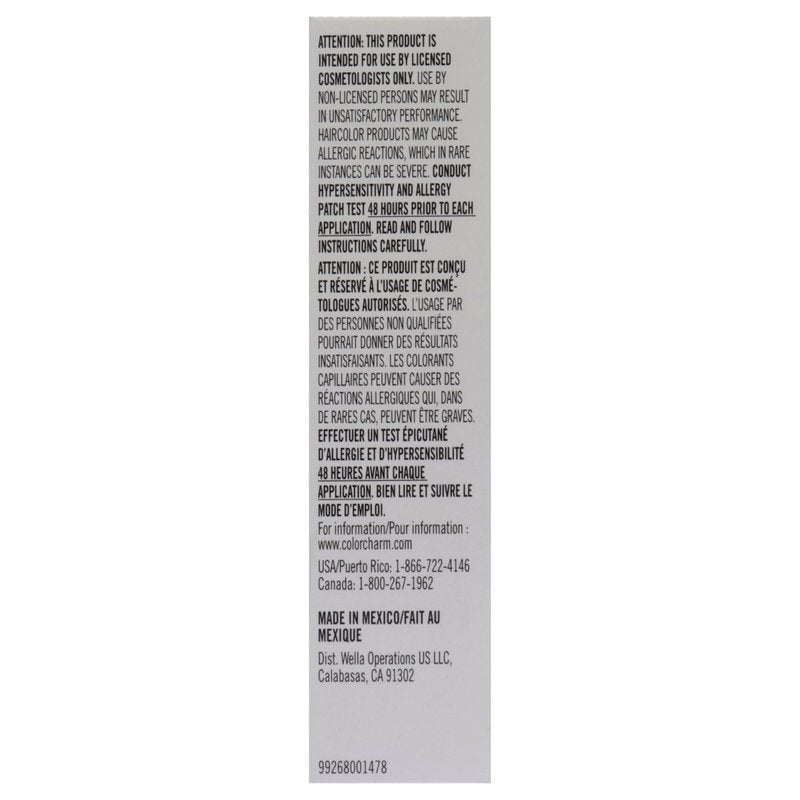 WELLA Color Charm Hair Toner, Neutralize Brass With Liquifuse Technology, T35 Beige Blonde, 1.4 oz (Pack of 2)