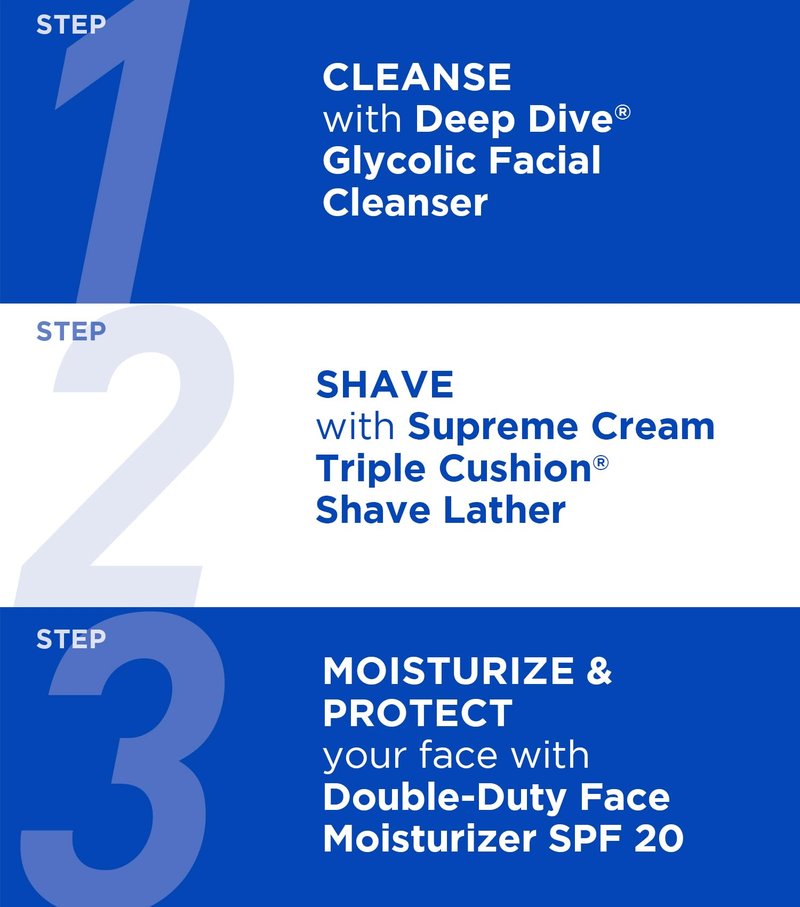 Jack Black Supreme Cream Triple Cushion Shave Lather - Shaving Cream Mens, Jack Black Shave Cream, 2.6 Fl Oz