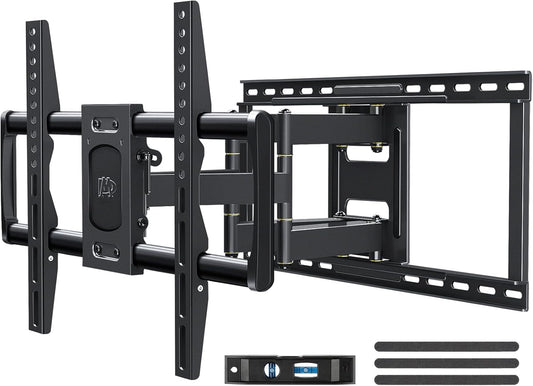 Mounting Dream Full Motion TV Wall Mount - Fits 42-90 Inch TVs, Heavy Duty Bracket, Max VESA 600x400mm, Up to 132LBS