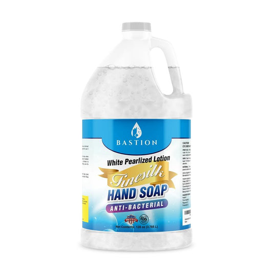 Bastion Antibacterial Hand Soap - Pina Colada - Moisturizing Pearlized Liquid Hand Wash - 1 Gallon (128 oz.) Bulk Refill Jug. Pina Colada Scented. Non-toxic. Made in the USA.