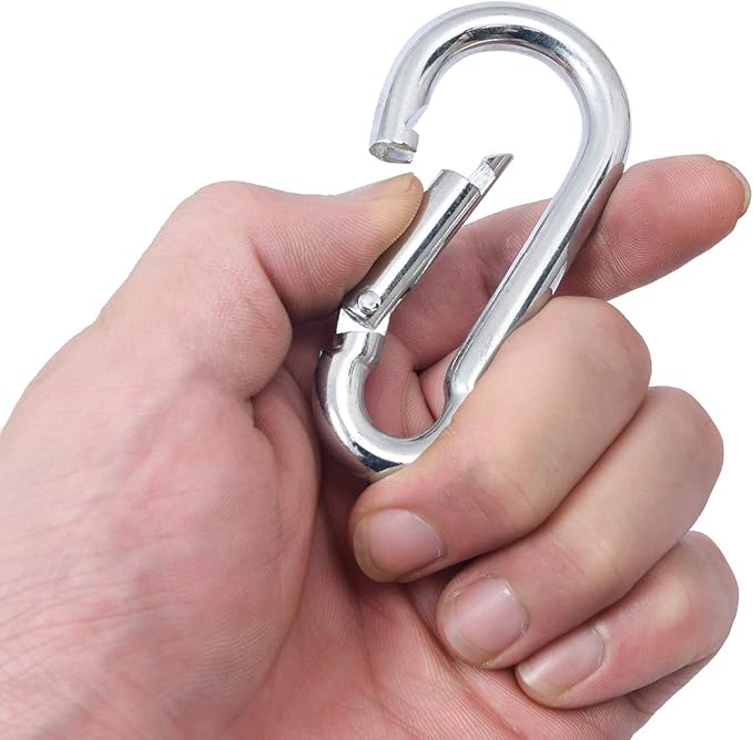 FITNESS MANIAC Strength Training Snap Hooks Gym Accessories Home Gym Hanging Cable Attachments Clips Exercise Machine Equipment