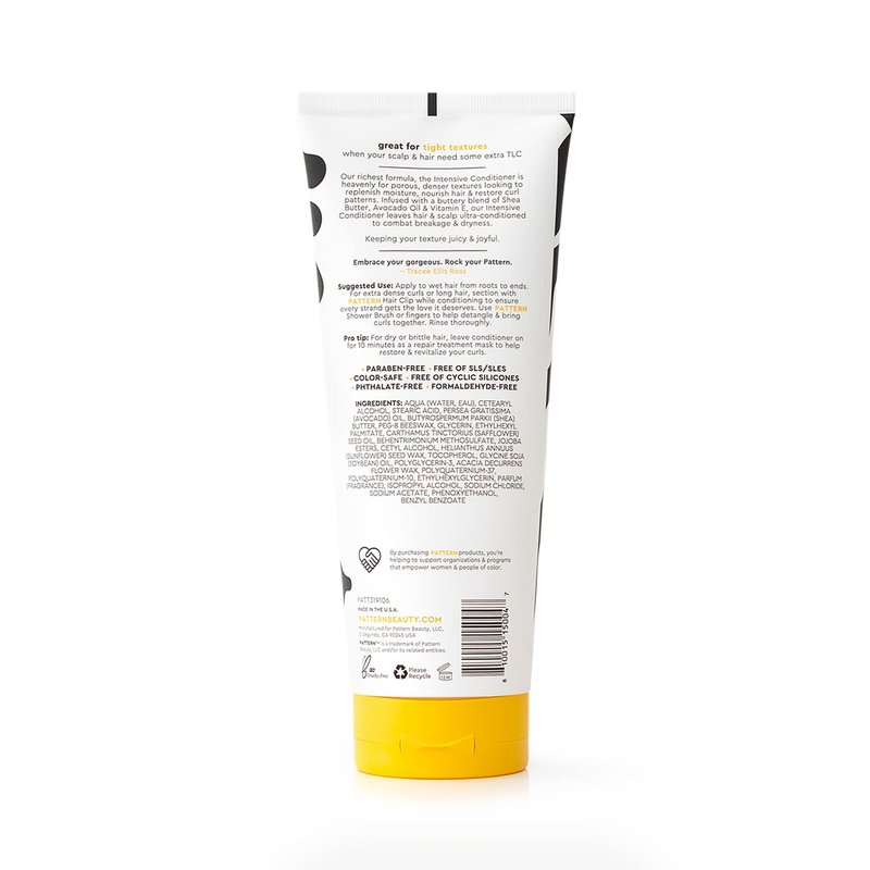 PATTERN Beauty by Tracee Ellis Ross Intensive Conditioner - Deep Hydration for Curly Hair 3c-4c