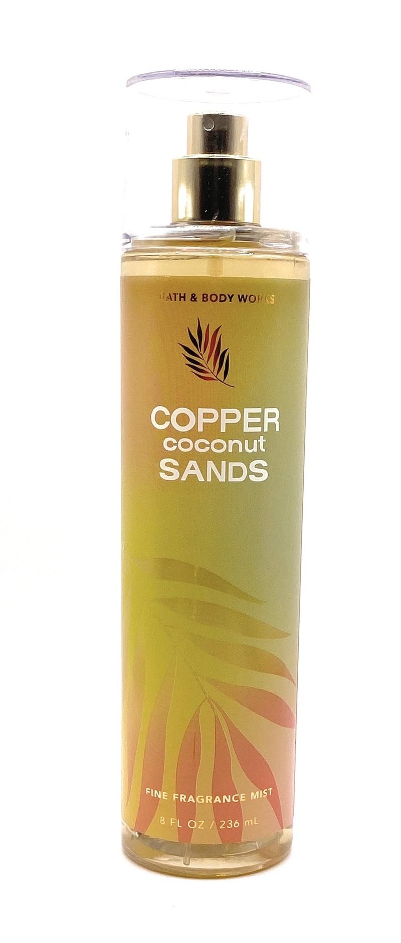 Bath & Body Works Copper Coconut Sands Fine Fragrance Mist 8 Fluid Ounce Spray