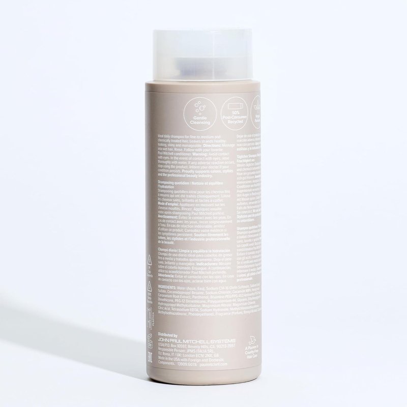 Paul Mitchell Shampoo One - Moisturizing Cleanser for All Hair Types | 33.8 Fl Oz