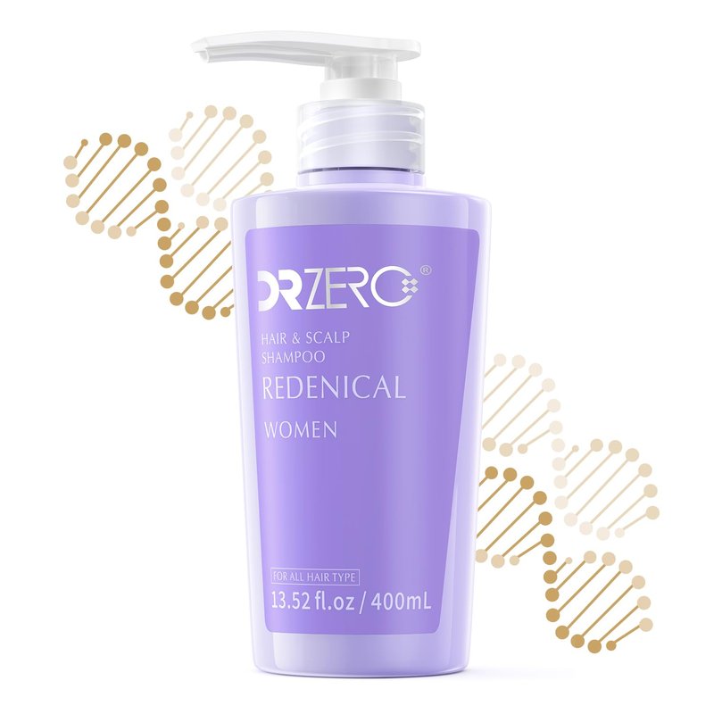 DR ZERO REDENICAL Hair Growth Shampoo for Women | MONDE SELECTION Gold Winner | Swiss Patent Redensyl | Clinically Proven Anti-Thinning | Japanese-Made Volumizing & Repair Shampoo, Gifts for Women