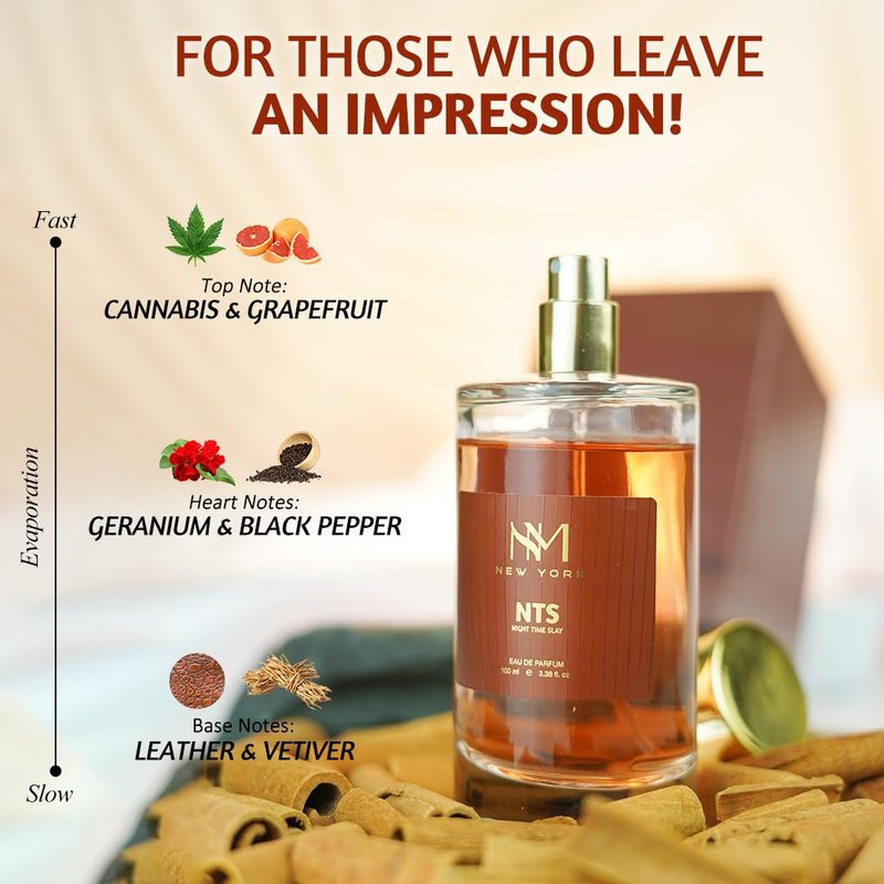 NOURISH MANTRA NM New York Aquaholic Luxury Perfume | Premium Long Lasting Fragrance Spray | With Aromatic Blend of Aquatic & Fresh Notes | Unisex Perfume | 100 ml