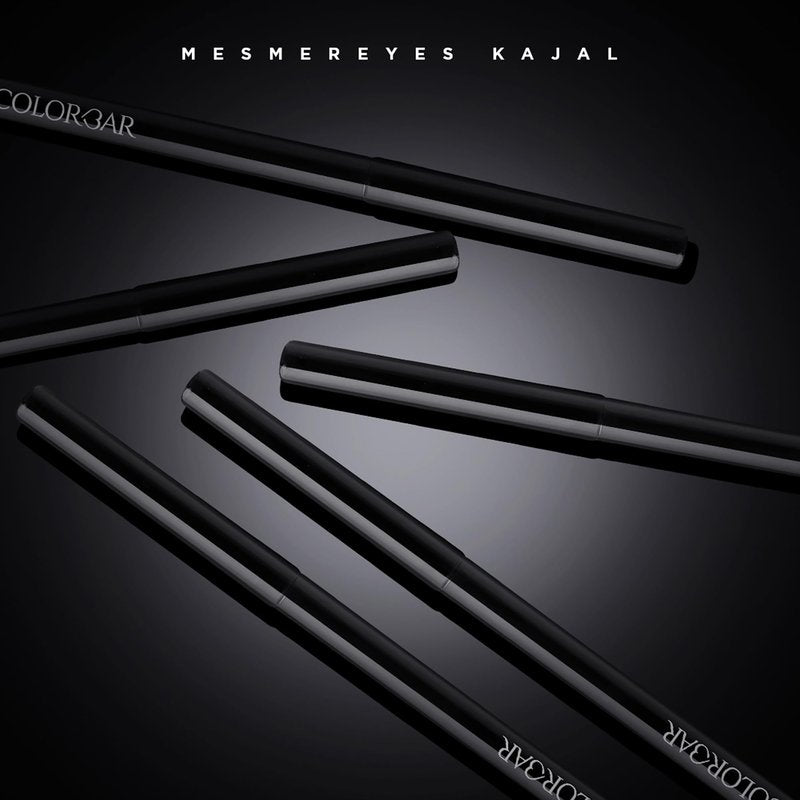 Colorbar Mesmer Eyeliner - Waterproof Black Eyeliner Pencil - Vibrant Make Up with Even Color Pay-Off - Soft and Creamy Texture - 0.01 oz