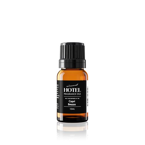 AirScent Capri Brezza Diffuser Oil No. 1100 - Volcano-Inspired Premium Fragrance Oil for Ultrasonic and Waterless Diffusers and Crafting - 10 mL, 0.34 fl oz Glass Bottle with Dropper