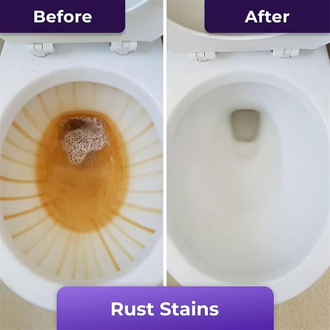 Upgrade Toilet Bowl Cleaner, for Sparkling Clean, Touch Free Foaming Cleaning Powder (3pcs)