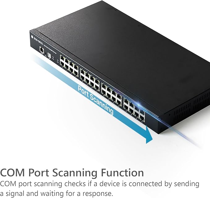 SOLLAE SYSTEMS 32-Port Console Server, RS232 Serial to Ethernet Device Server, SCG-5632