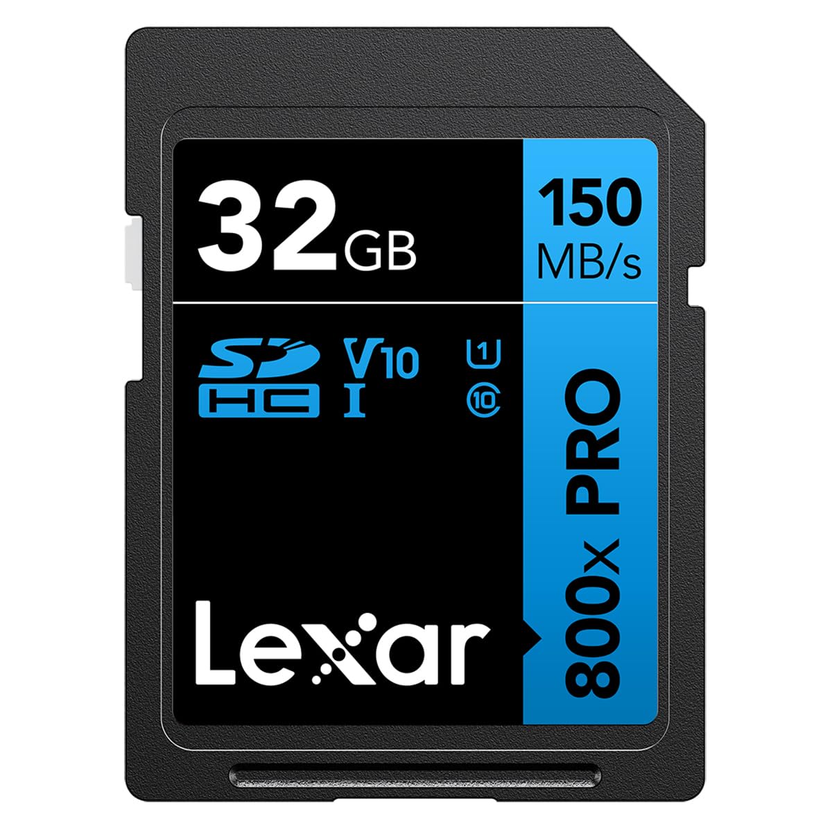 Lexar 128GB (2-Pack) High-Performance 800x PRO SD Card, UHS-I, C10, U3, V30, 4K, Up to 150MB/s Read SDXC Memory Card, for Point-and-Shoot & Mid-Range DSLR Cameras, HD Camcorders (LSD0800P128G-B2NNU)