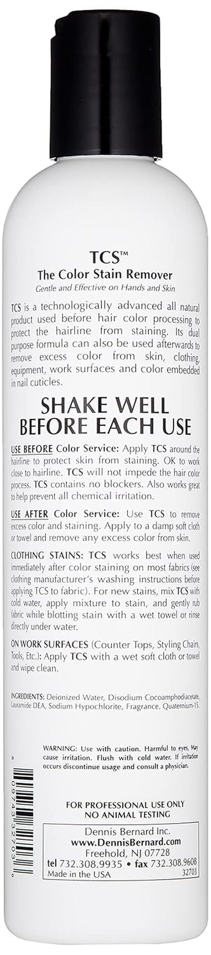 Color Stain Remover - Original PowerTools TCS 10 oz | Barrier for Hair Color Application | Pack of 3