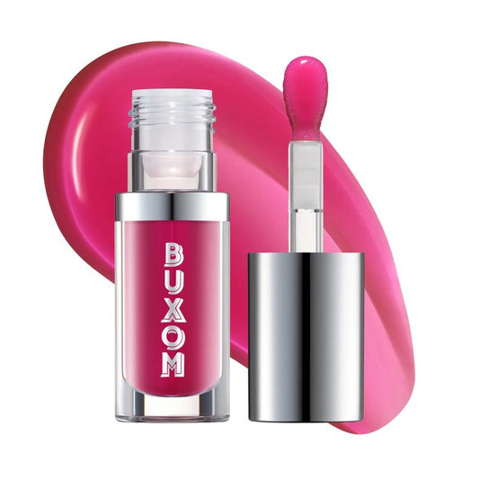 BUXOM Full-On Plumping Glossy Lip Oil, Nourishing & Hydrating Tinted Lip Gloss, Juicy High-Shine Finish, Non-Sticky Formula, Cruelty-Free