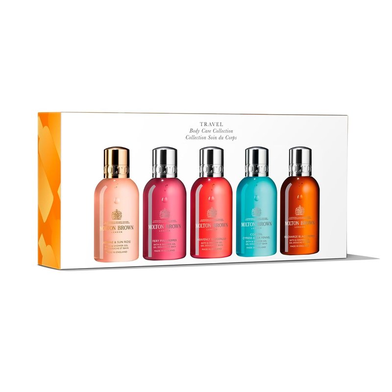 Molton Brown Travel Body Care Set - Luxury Skincare Essentials for On-The-Go | Perfect Gift