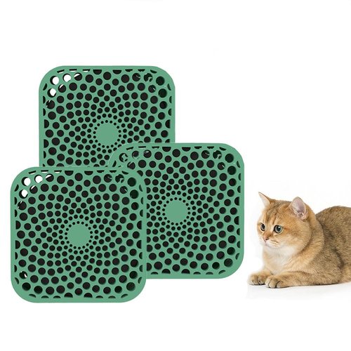 BFJOG Cat Litter Deodorizer, Box(Unscented, Natural Green, 3 Packs) - Litter Box Deodorizer, 3-Years Litter Deodorizer, Maintain a Fresh, Clean Home.