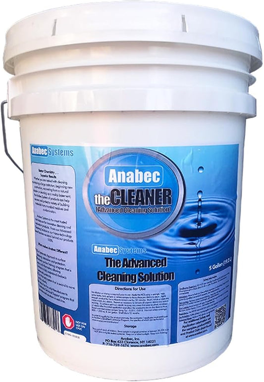 Crawl Space DIY Anabec Commercial Cleaner â 5 Gallon All-Purpose Industrial Cleaning Solution for Construction, Crawl Spaces & General Use