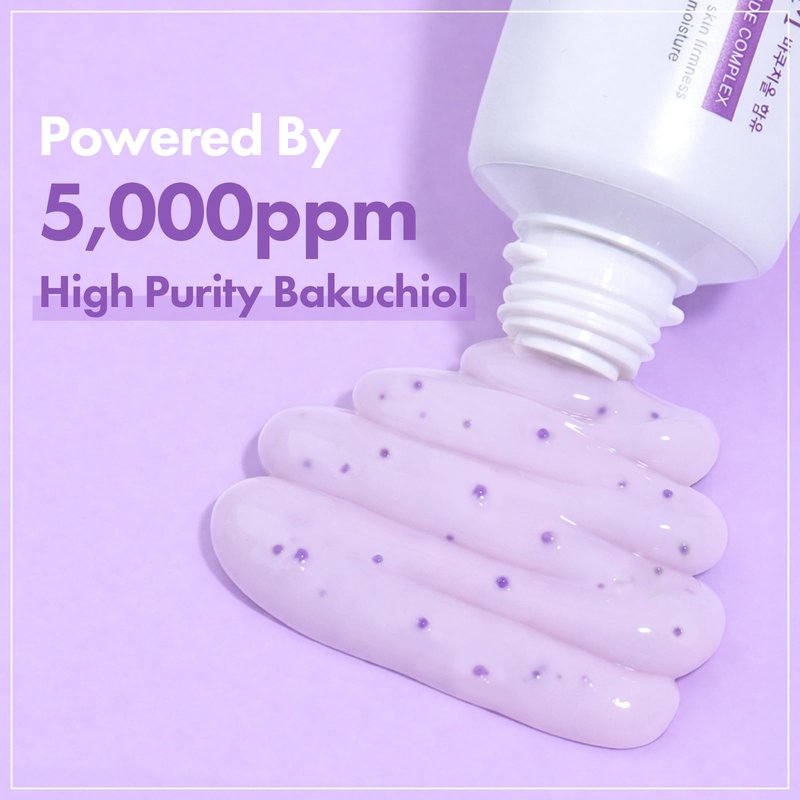 TOSOWOONG Bakuchiol Capsule Cream, High Purity Bakuchiol 5,000ppm, Retinol Alternative Wrinkle Care, Firming Anti Aging Moisturizer, 12 Peptides, 3 Ceramides, Korean Skincare, 50ml / 1.69 fl. oz.