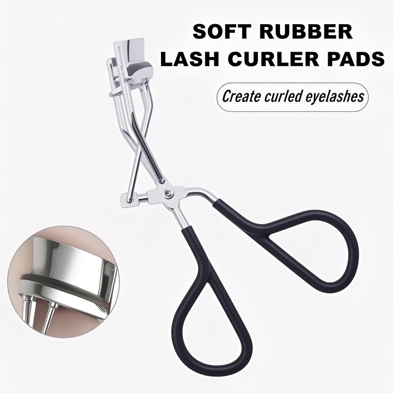 80Pack Fit for Tweezerman Eyelash Curler Refills,High Elasticity Silicone Replacement Pad Compatible with Tweezerman Eyelash Curler,Gentle & Safe,Use with Eye Lash Curlers.