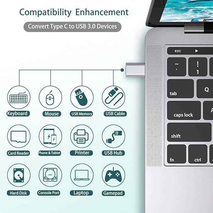 CISSOOK Compatible with MacBook Air 13.6 Inch 2026 2025 2024 2023 2022 Release A3449 A3240 A3113 A2681, Hard Shell Case with Keyboard Cover for MacBook Air 13.6" M2 M3 M4 M5 Chip, Gorgeous Flowers