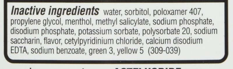 Act Anticavity Fluoride Mouthwash Mint 18 fl oz (Pack of 6)